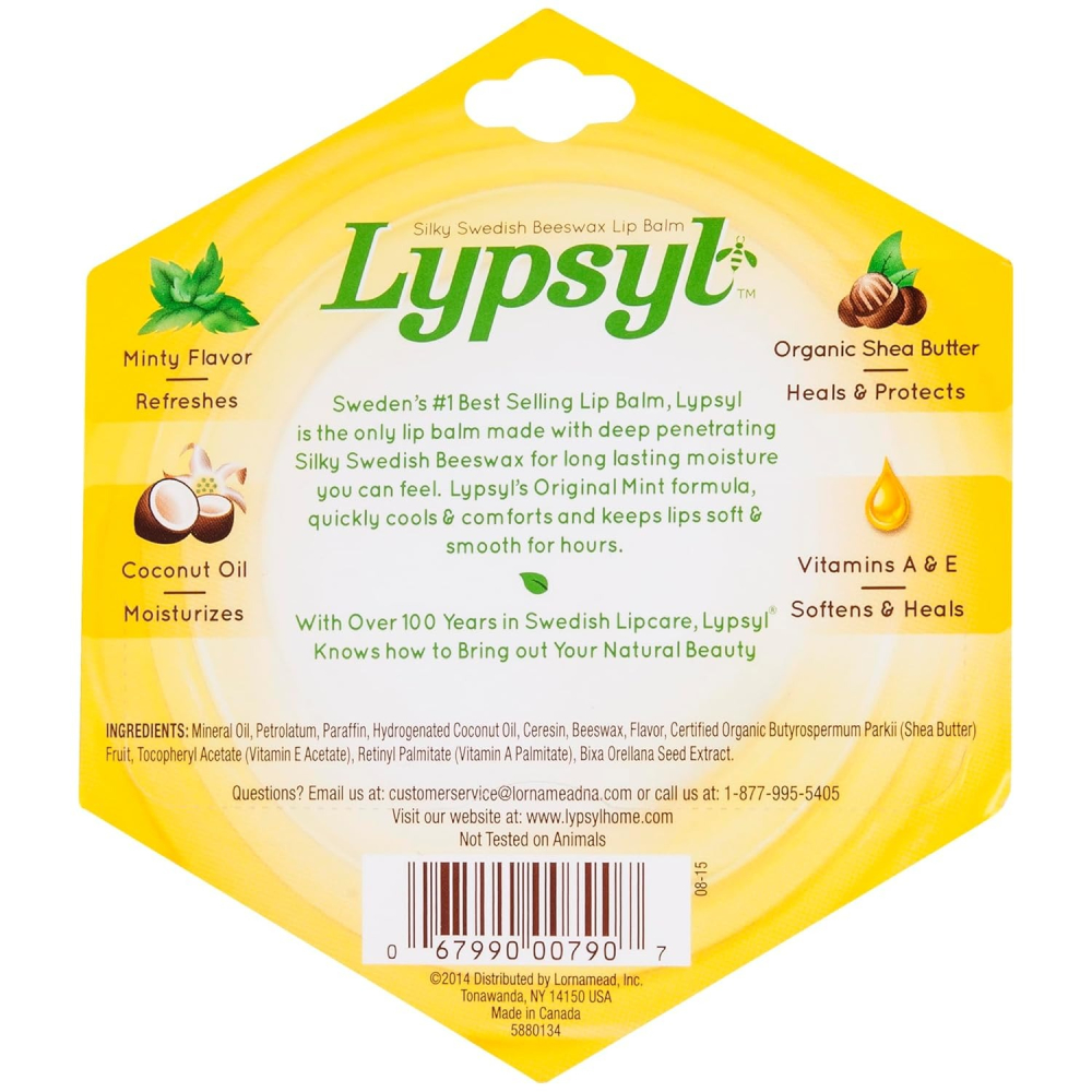 【Lypsyl】深層修護蜂蠟護唇膏(10oz/2.83g)【2249】-細節圖2