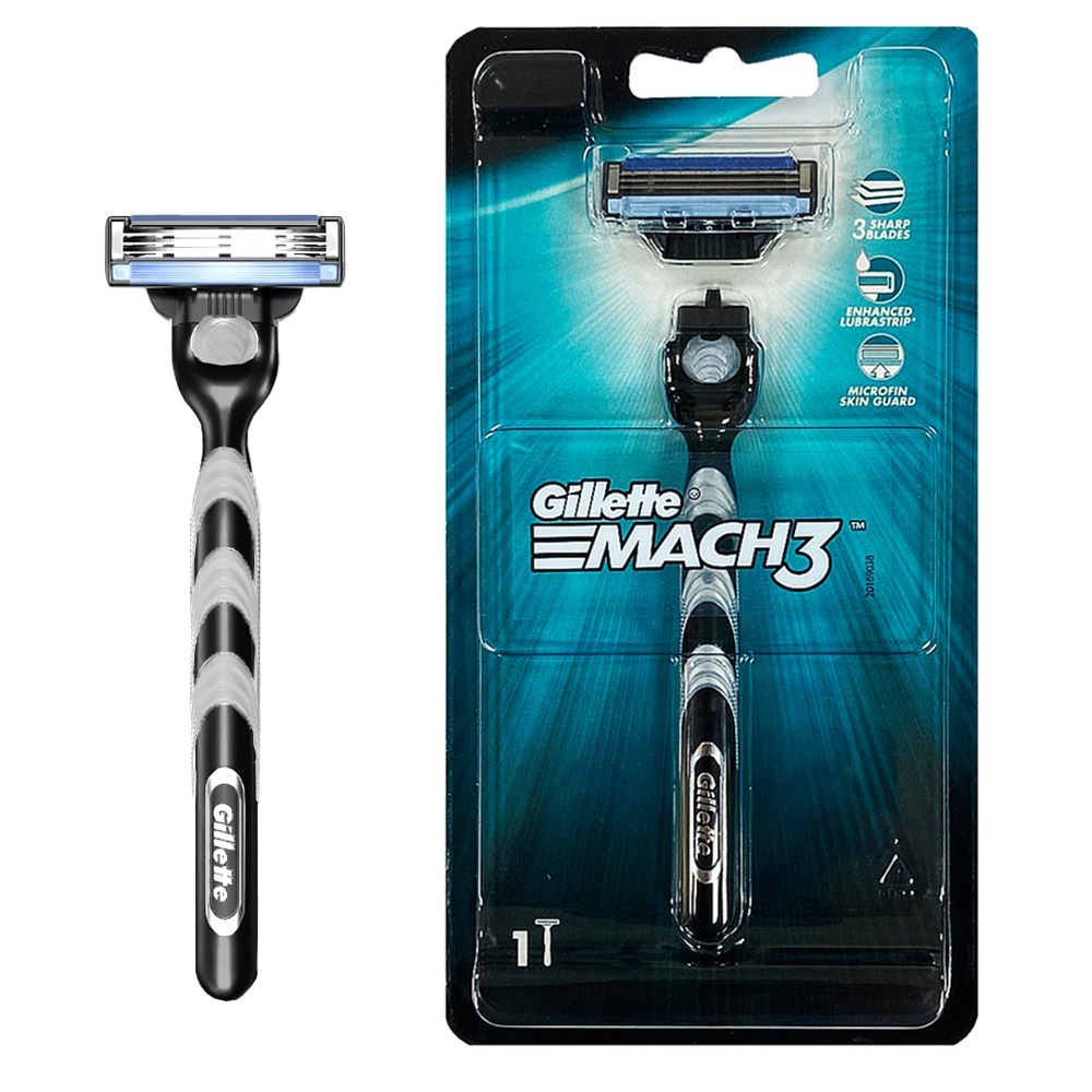 【Gillette 吉列】三層刀片刮鬍刀(1把入)【4711】-細節圖2