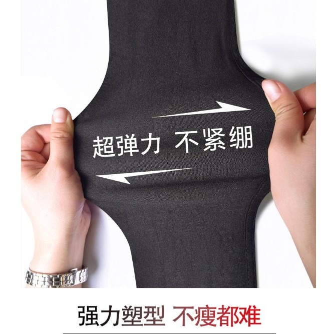 台灣現貨 韓版口袋高腰彈力鉛筆褲 小腳褲 顯瘦收腰魔術褲-細節圖5