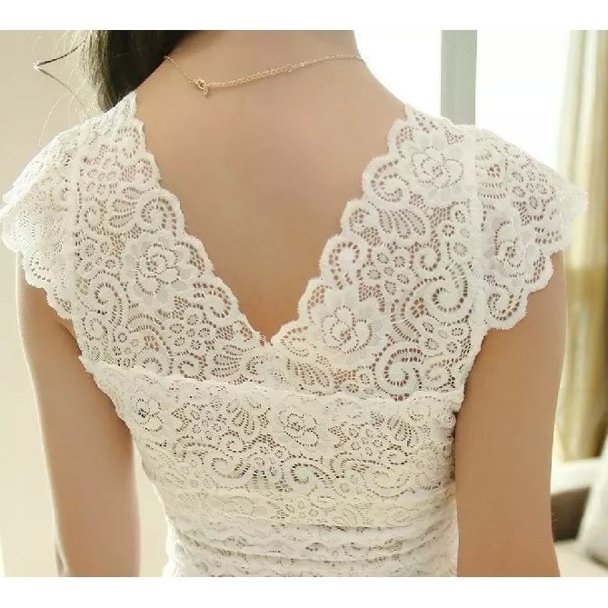 台灣現貨 爆款性感蕾絲背心帶胸墊 打底衣 防走光 內搭外穿 無鋼圈內衣-細節圖5