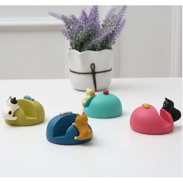 台灣現貨 日式萌寵喵星人手機支架-細節圖7