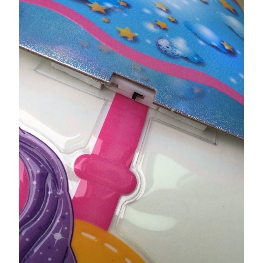 台灣現貨 可愛卡通壁貼燈 免插電3D立體LED檯燈貼 開關燈 小夜燈 孩子最愛的禮物 夜燈-細節圖4