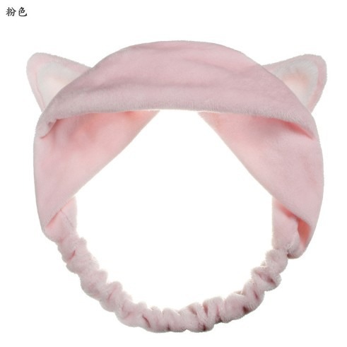 台灣現貨新款韓版 髮帶 貓髮帶 超萌貓咪洗臉 貓耳朵 貓髮箍 貓奴必備 兔耳髮箍-細節圖6