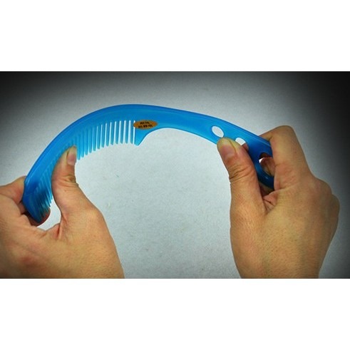 台灣現貨 神奇的梳子 折不斷的牛筋梳 耐熱防靜電 梳子-細節圖4