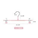 不鏽鋼細款褲架 防滑褲架 一字型褲架 防滑衣架 衣架 多功能褲架 裙褲架 褲夾 衣夾【JJ0520】-規格圖6