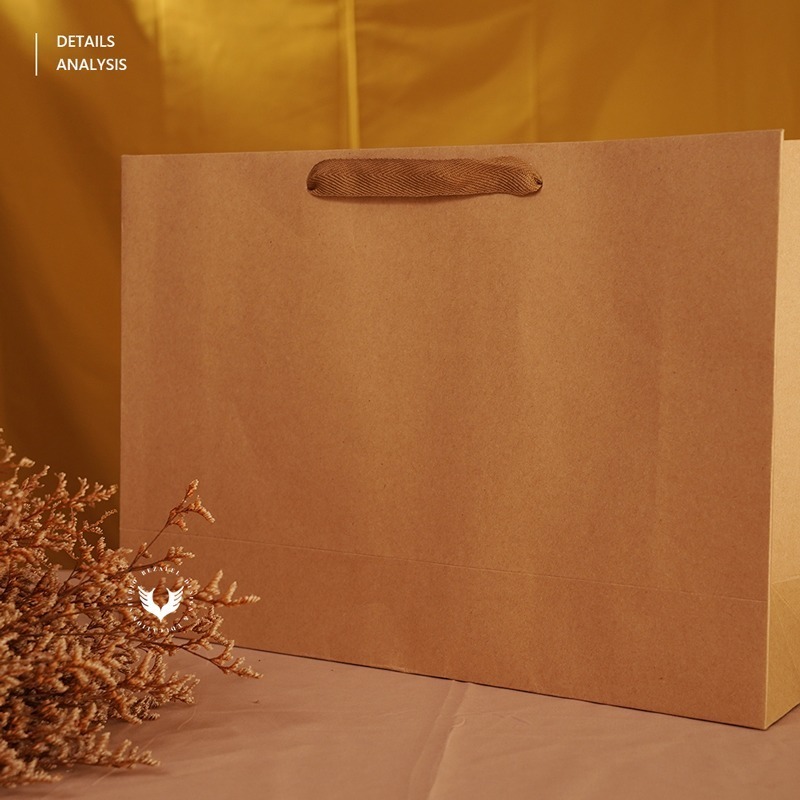 牛皮紙袋 禮品袋 手提袋 包裝袋 禮物袋 袋子 婚禮紙袋 手提 紙袋【SN0214】-細節圖4