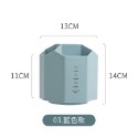 旋轉筆筒 北歐風 大容量 化妝 無印簡約 辦公室 事務 桌上收納 文具收納【WJ0117】-規格圖8