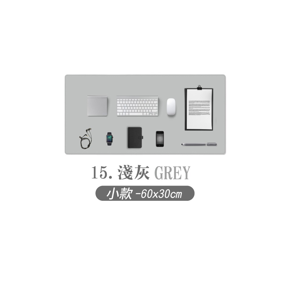 皮革滑鼠墊 滑鼠墊 防滑 電腦桌墊 辦公桌墊 餐墊 辦公桌墊防水桌墊 書桌墊 皮革桌墊【3C0060】-規格圖6