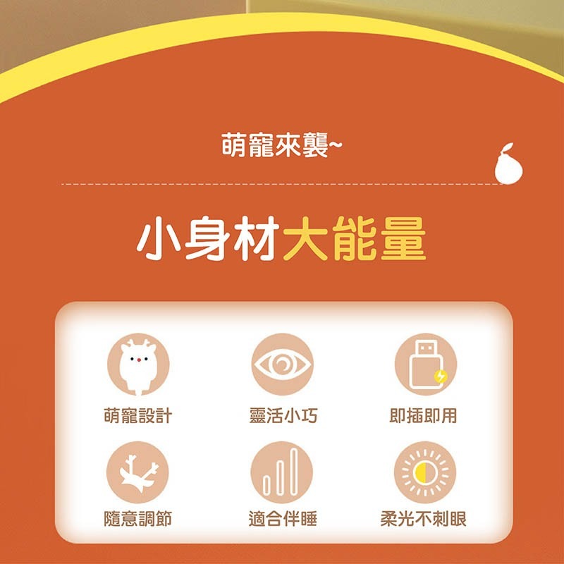 USB直插小夜燈  USB可愛小夜燈 USB 床頭燈 禮物 小夜燈 走廊燈 插電小夜燈 可愛小夜燈【DZ0150】-細節圖4