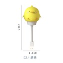 USB直插小夜燈  USB可愛小夜燈 USB 床頭燈 禮物 小夜燈 走廊燈 插電小夜燈 可愛小夜燈【DZ0150】-規格圖7