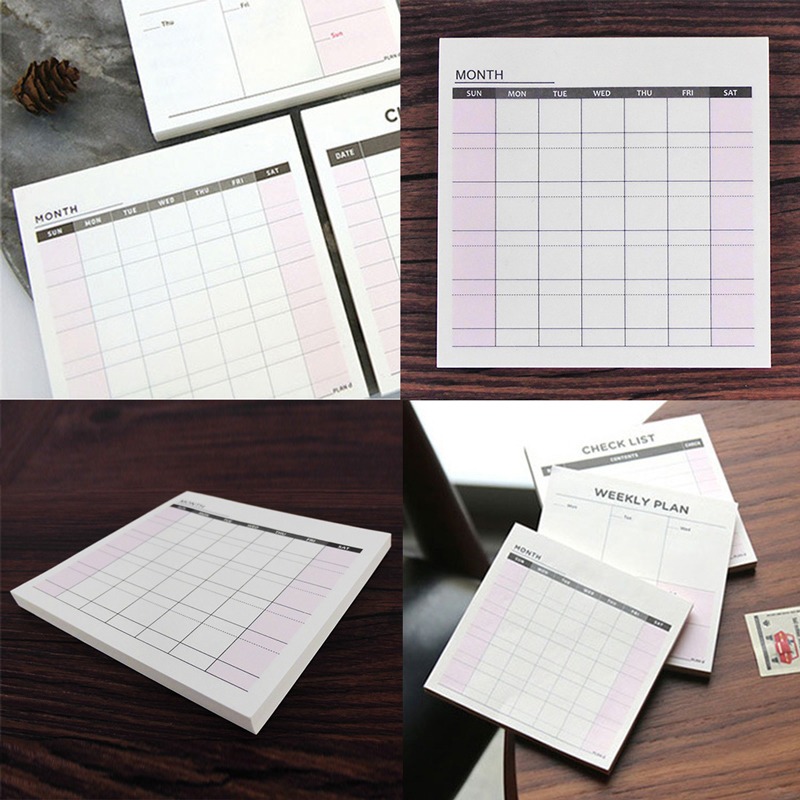 月計畫便條紙  計畫便條紙 便利貼 備忘錄 便條紙  代辦事項 便利貼 備忘錄 記事 標籤紙 【WJ0086】-細節圖6