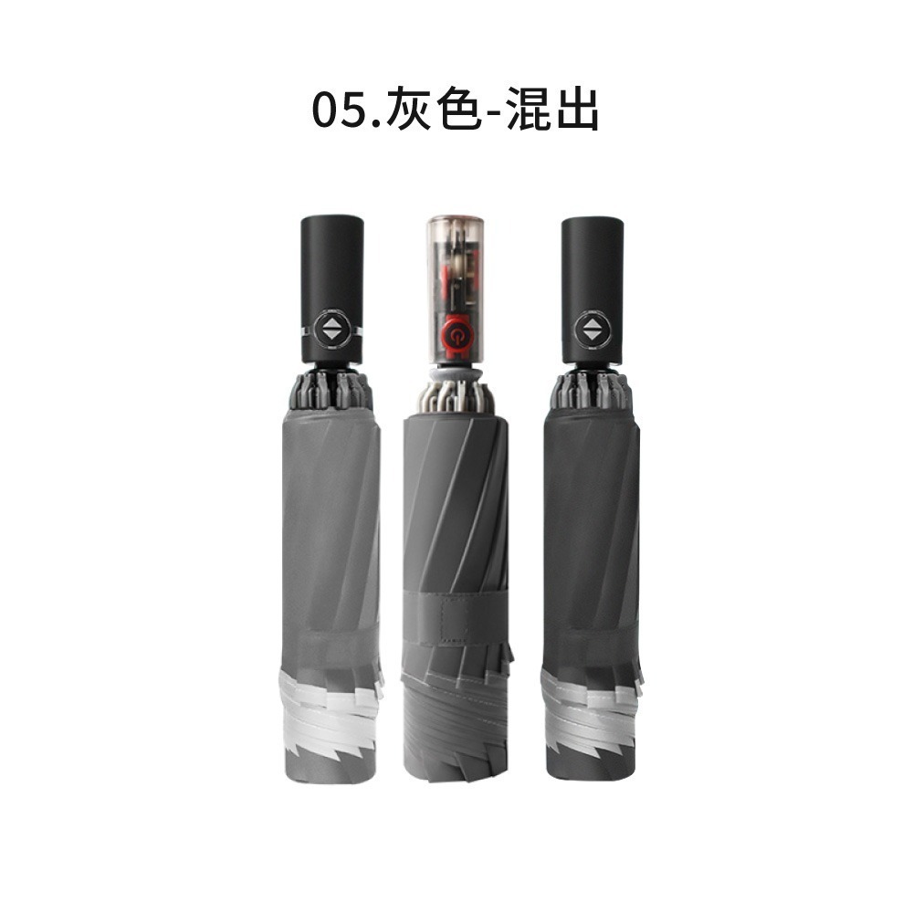 反光反向自動傘 十骨雨傘 自動傘  反向傘 自動傘 反光邊條 夜間安全傘 雨傘 防水雨傘 外出必備傘【HW0029】-規格圖10