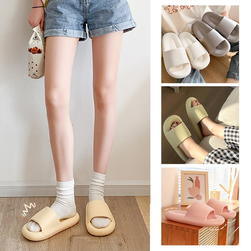 麻糬拖鞋 厚底拖鞋 室內拖鞋 厚底防水 踩屎感拖鞋 EVA 輕量 防水防滑 居家拖鞋【JJ0502】-細節圖7