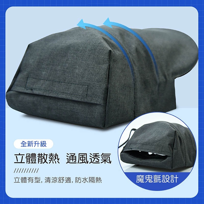 機車立體手把套 防曬必備 外送必備 防曬 抗UV 立體手把套 機車用具 機車手套 防水手把套 防風防寒【CY0101】-細節圖4