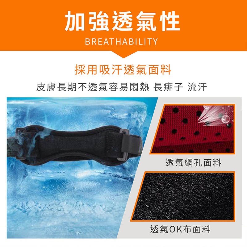 髕骨帶 可調式 加壓吸震軟墊 減震效果佳 護膝 跑步 運動 籃球運動用 可調式加壓帶 護髕【YD0046】-細節圖8