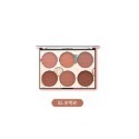 六色腮紅盤 少女心妝容 多色腮紅盤 裸妝 修容盤 防水 啞光 珠光 化妝品 美妝用品【MZ0191】-規格圖6