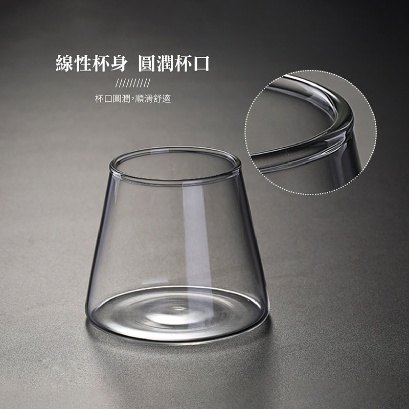 富士山玻璃杯 玻璃杯 甜點杯 果汁杯 酒杯 杯子 牛奶杯 沙拉杯 咖啡杯 啤酒杯 雞尾酒杯 威士忌杯【CC0447】-細節圖3