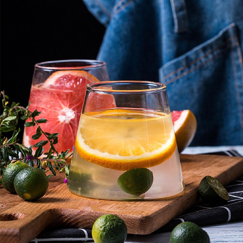 富士山玻璃杯 玻璃杯 甜點杯 果汁杯 酒杯 杯子 牛奶杯 沙拉杯 咖啡杯 啤酒杯 雞尾酒杯 威士忌杯【CC0447】-細節圖6