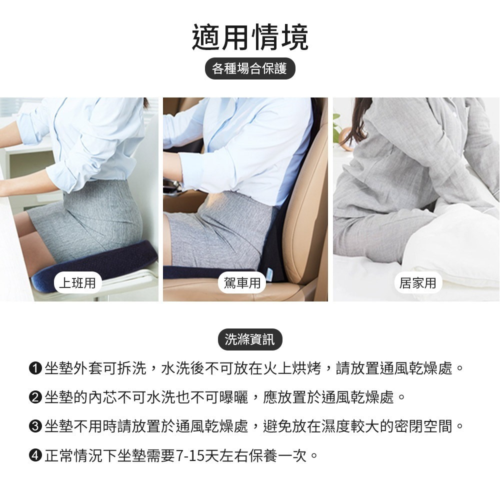 美臀坐墊 記憶棉座墊 4D美臀坐墊 痔瘡坐墊 天鵝絨記憶坐墊 汽車坐墊 透氣坐墊 椅墊 美臀墊 座墊【JJ0081】-細節圖7