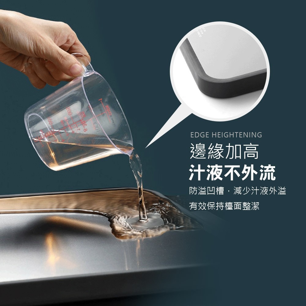 304不鏽鋼雙面PP砧板 兩用砧板 不鏽鋼 砧板 切菜板 菜板 切菜砧板 防滑切菜板【CC0131】-細節圖6