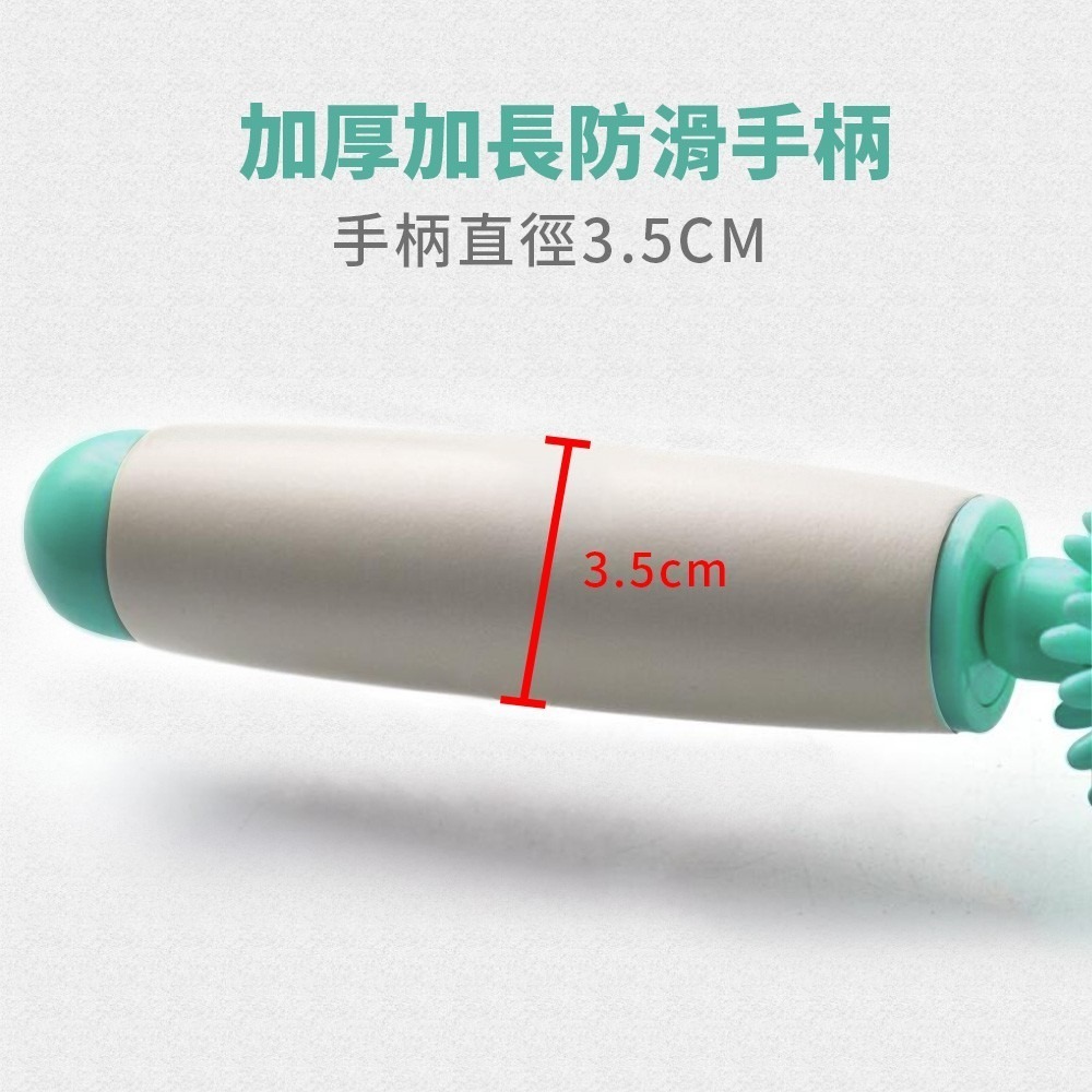 3球肌肉按摩棒 肌肉按摩 刺蝟球 按摩棍 舒壓棒 肩膀按摩器 背部按摩 頸椎按摩棒 放松筋膜棒 肌肉滾棒【YD0026】-細節圖4