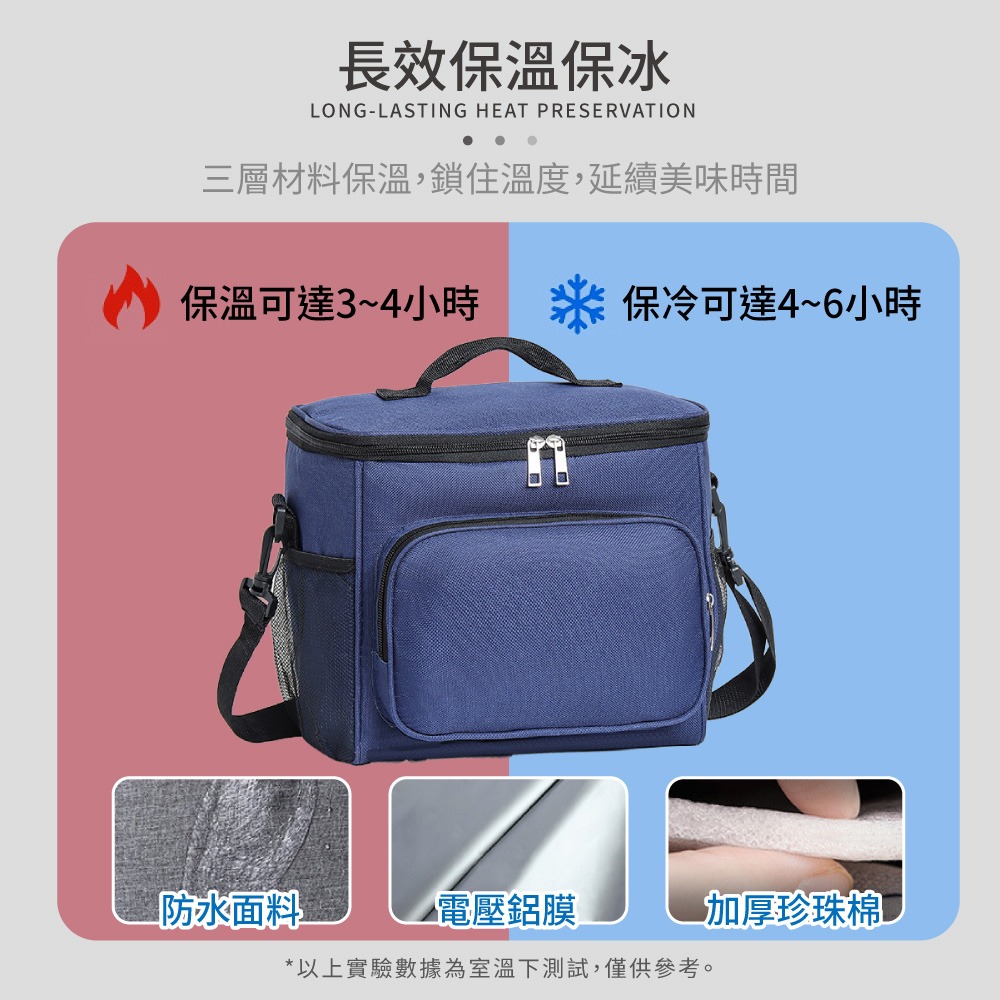 大容量保溫袋 大容量 保冰袋 保溫袋 肩背 保溫箱 外送保溫袋 保溫鋁箔【CC0349】-細節圖2