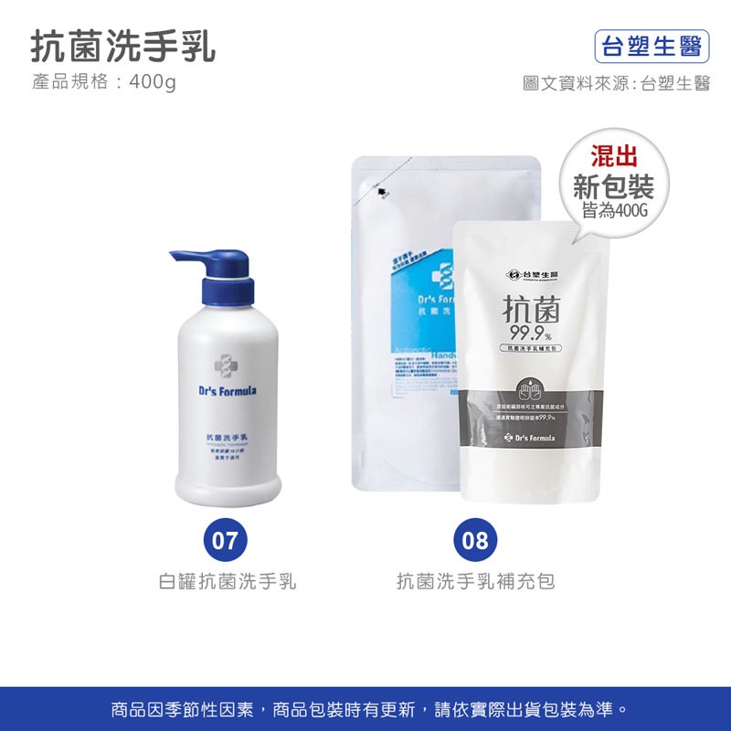 台塑生醫 抗菌淨味洗手乳 Dr＇s Formula 台塑 洗手乳 抗菌 去味 瓶裝 衛生 清潔 台灣製造【WS0016】-細節圖9