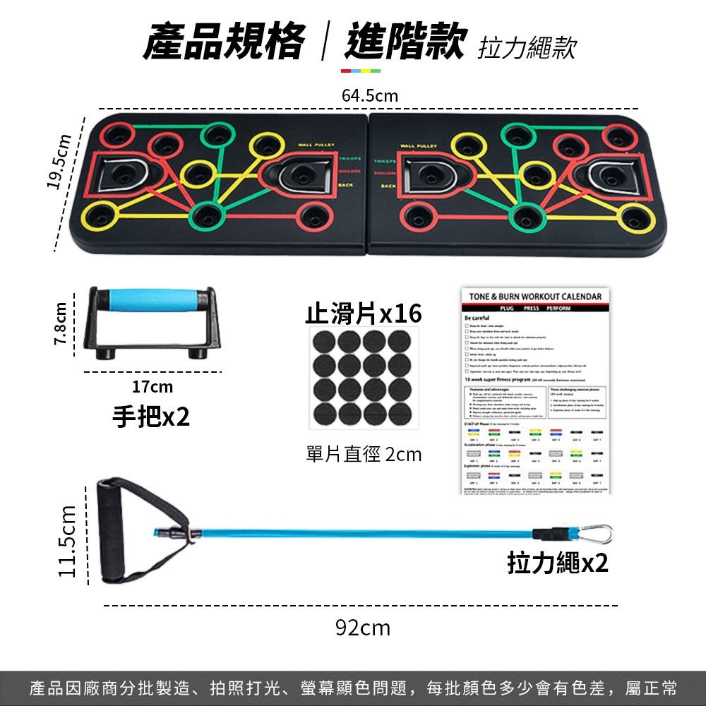多功能俯臥撐板 多功能俯臥撐板 俯臥撐支架 健身器材 胸肌訓練器 訓練 健身 胸肌訓練 俯臥撐 運動用品【YD0028】-細節圖3