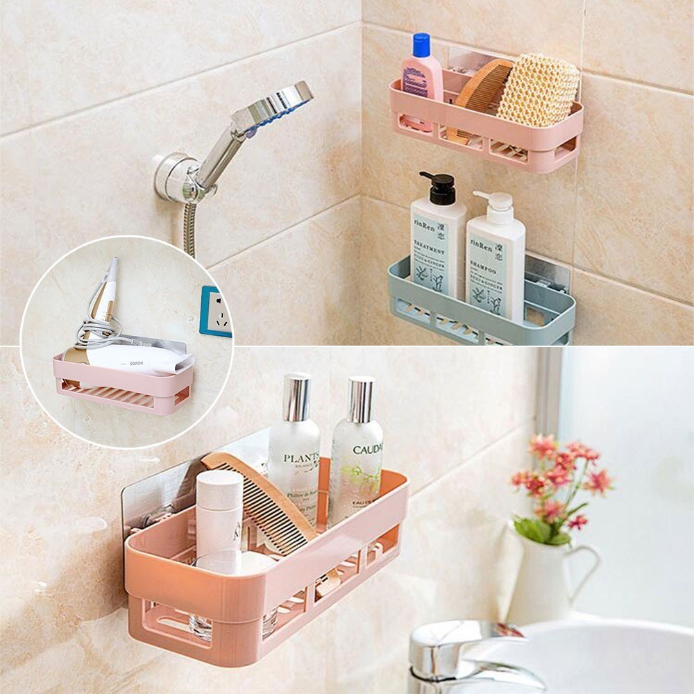 免釘 免打孔  塑料 廚房浴室置物架 廚房置物架 浴室置物架 收納【SN0087】-細節圖6