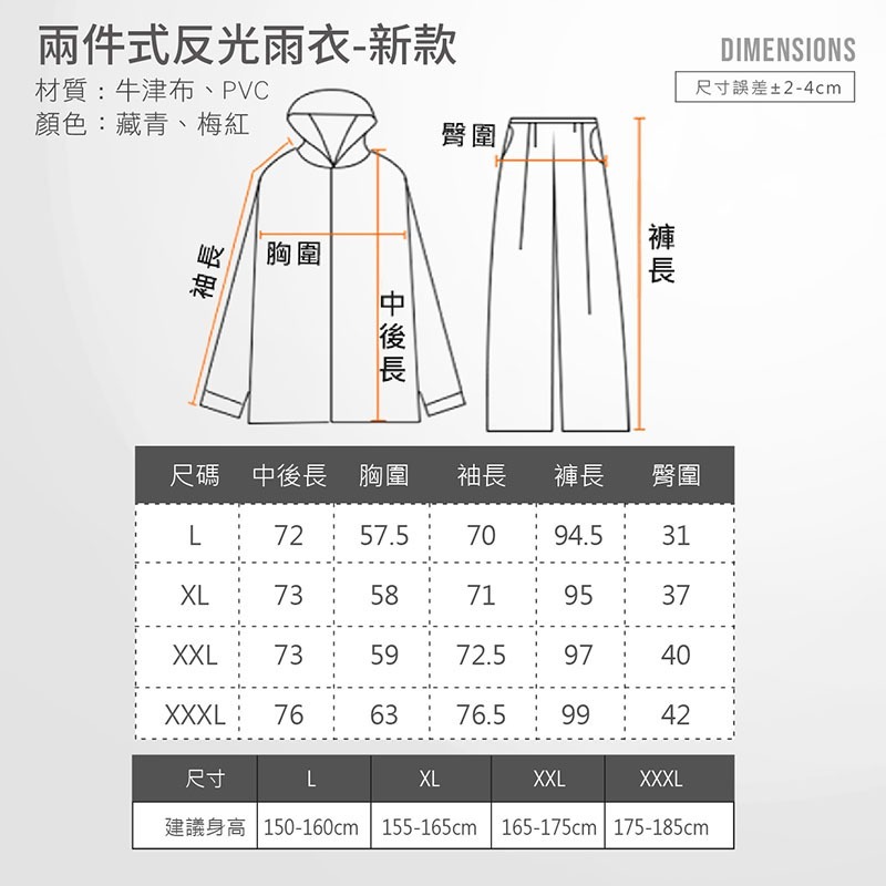 防滲透 兩件式 雨衣 兩件式雨衣 雨衣雨褲 反光雨衣 機車雨衣 防水防風 雨具 雨衣HW0017 HW0072-細節圖9