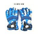 02.藍色-M號-兒童保暖手套