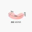花生型靠墊 骨盆枕 腰椎枕 床上腰枕 睡眠腰墊 腰椎墊子 腰部睡覺支撐 記憶棉腰椎枕【YD0037】-規格圖8
