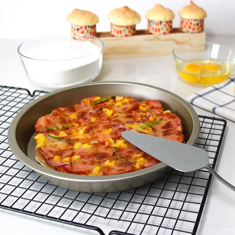 金色蛋糕模具 烘焙模具 碳鋼模具 披薩 麵包 吐司 烘焙 蛋糕模具 瑪芬 杯子蛋糕 烤箱 烤盤【CC0110】-細節圖5