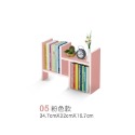 桌上型書架 H型 伸縮 書架 書櫃 書本架 書立 收納架 置物架 層架 木書架 桌面 書桌收納【ZH0007】-規格圖8