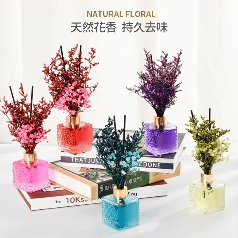 乾燥花擴香瓶 擴香瓶 乾燥花 擴香 室內擴香瓶 香氛擴香 擴香用【MZ0092】-細節圖4