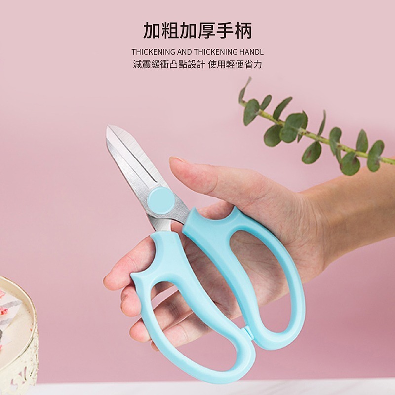 不銹鋼園藝剪刀 花枝剪 園藝剪刀 花枝剪刀 鮮花修剪 園藝工具 插花工具 剪刀【JJ0657】-細節圖3