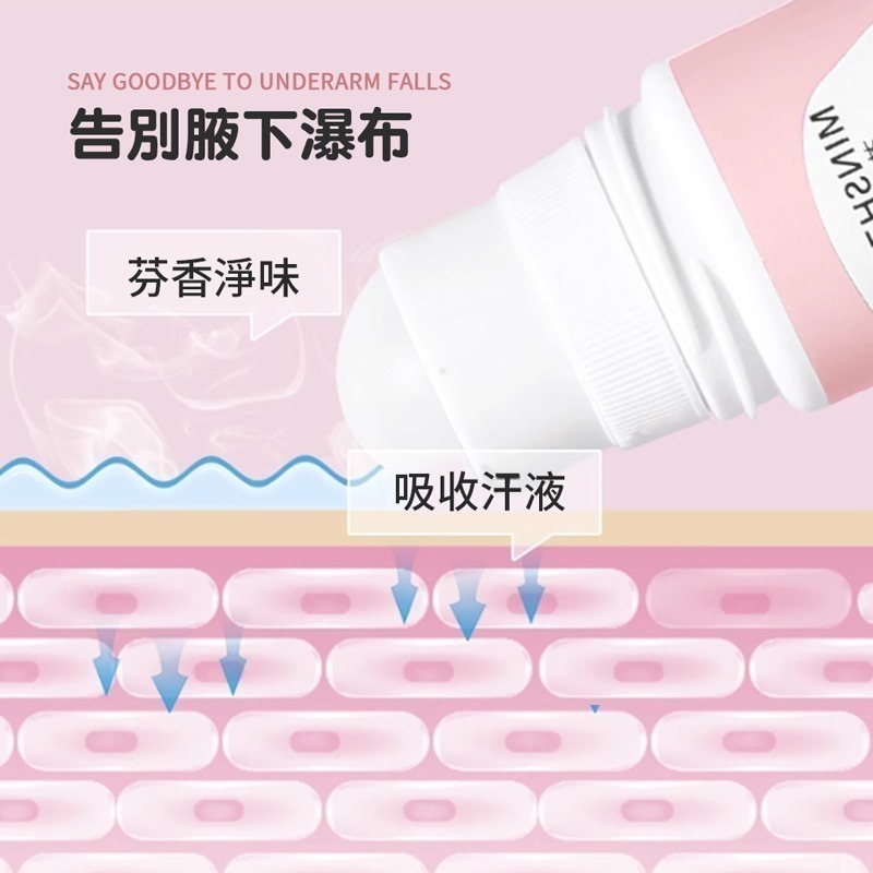 滾珠香水 50ml 止汗液 止汗露 止汗滾珠 身體除臭劑 身體滾珠香水 體香香水 滾珠止汗液 液下清爽【MZ0341】-細節圖2