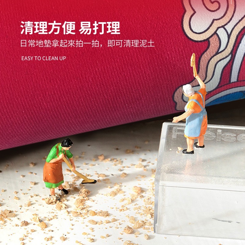 廚房長型地墊 長形地墊 地墊 腳踏墊 踏墊 地毯 浴室 廚房 防油地墊 防滑地墊 吸水地墊 短絨地墊【CC0470】-細節圖4