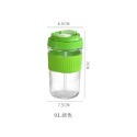 01.綠色550ml-玻璃咖啡杯