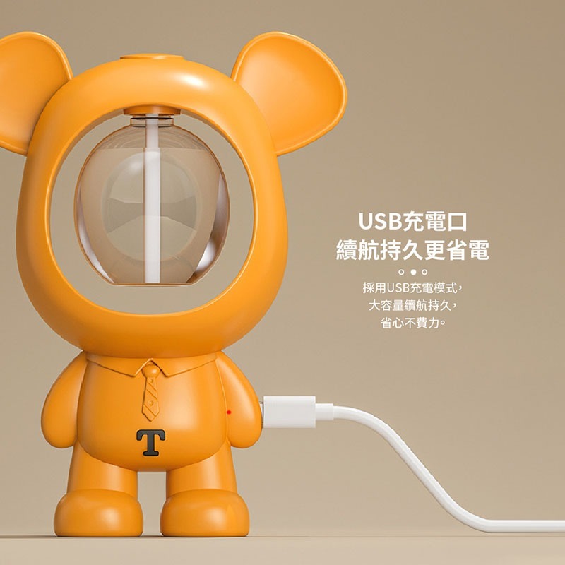 可愛小熊自動噴香機 小熊自動噴香機 定時噴香機 自動噴香機 噴香機 香氛機 香薰機 居家香氛 薰香機【DZ0175】-細節圖5