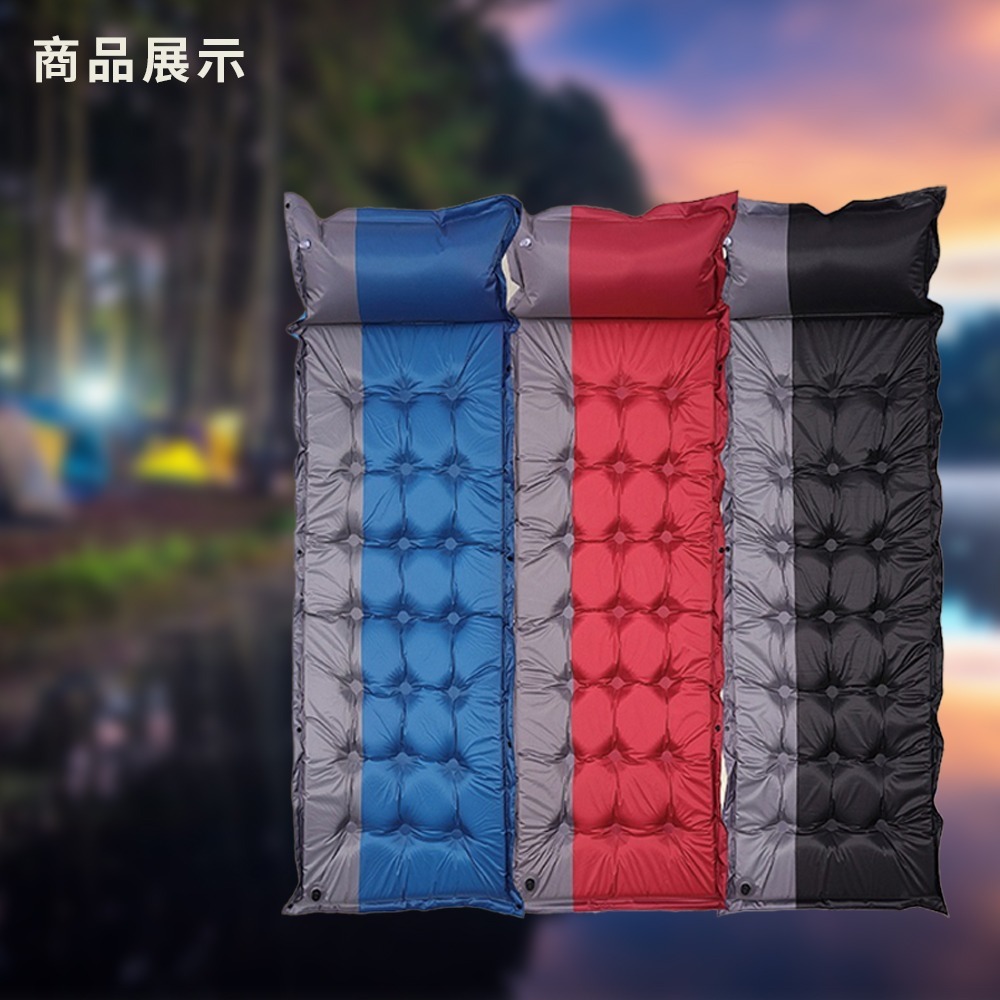 21點自動充氣床墊 單人床墊 充氣床墊 充氣式 充氣床 露營 氣墊床  休閒床墊 露營床 【HW0052】-細節圖7