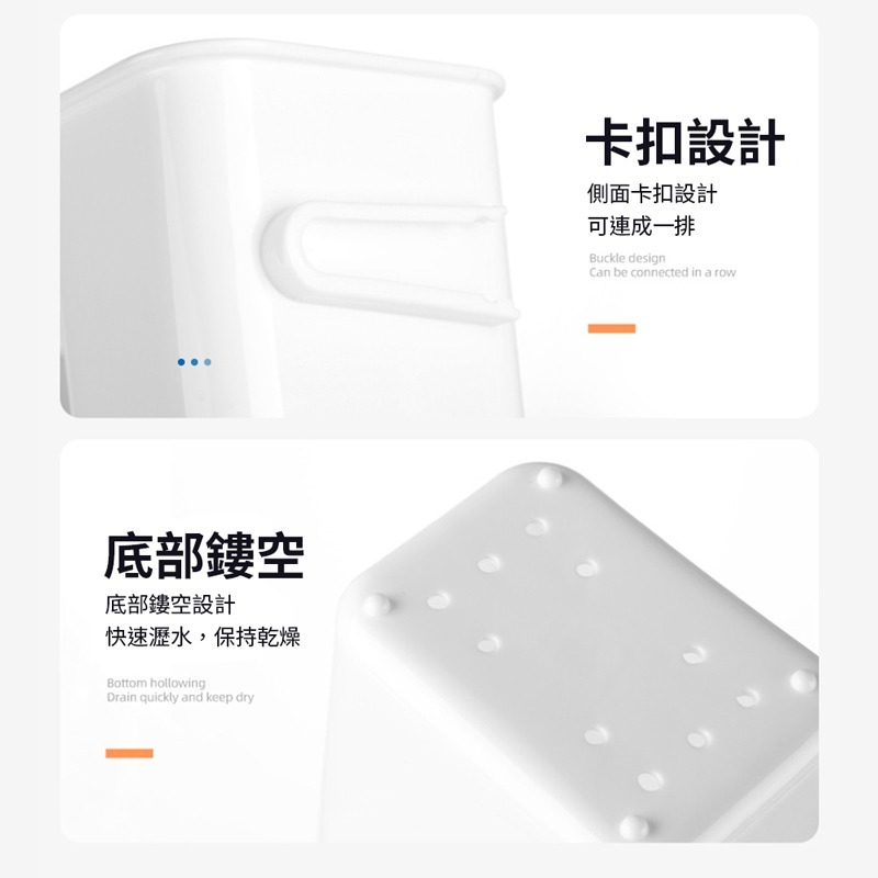 冰箱側門收納盒 冰箱收納盒 桌面收納盒 冰箱側門置物盒 抽屜盒 抽屜收納盒 置物盒 小物件整理盒【CC0387】-細節圖8