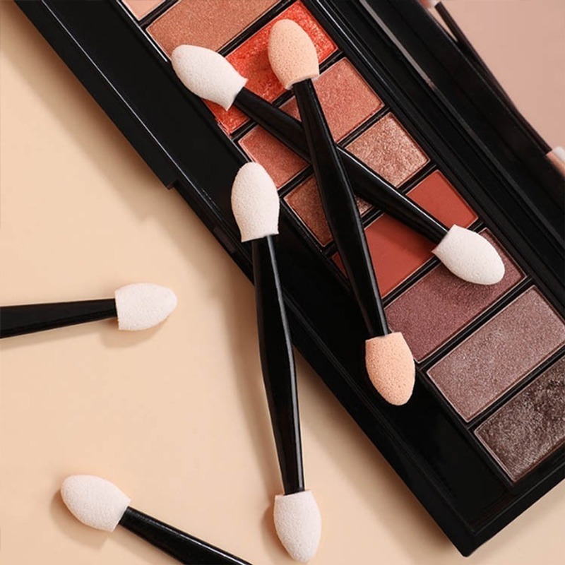 一次性眼影棒 雙頭眼影棒 眼影棒 海棉棒 美容海棉棒 暈染棒 雙頭暈染海綿棒 暈染海棉棒 便攜眼影棒【MZ0353】-細節圖5