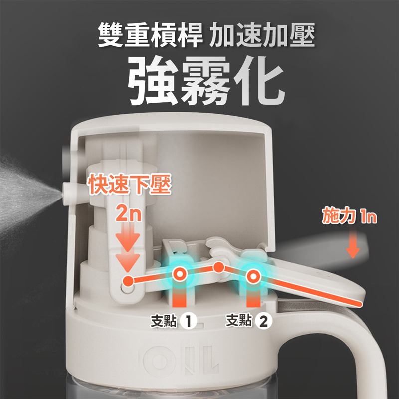 玻璃噴霧油瓶 玻璃噴霧瓶 噴油器 氣炸鍋噴油瓶 噴霧罐 噴霧油瓶 噴霧容器 調味瓶 玻璃油壺 噴油罐【CC0492】-細節圖4