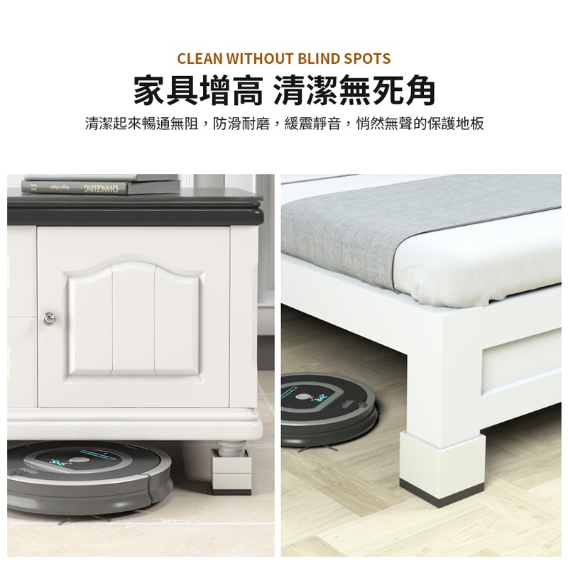 家具防滑墊高塊 墊高塊 家具墊高塊 沙發增高塊 茶几增高墊 床腳墊 增高墊子 家具底座 防滑塊【JJ0761】-細節圖3