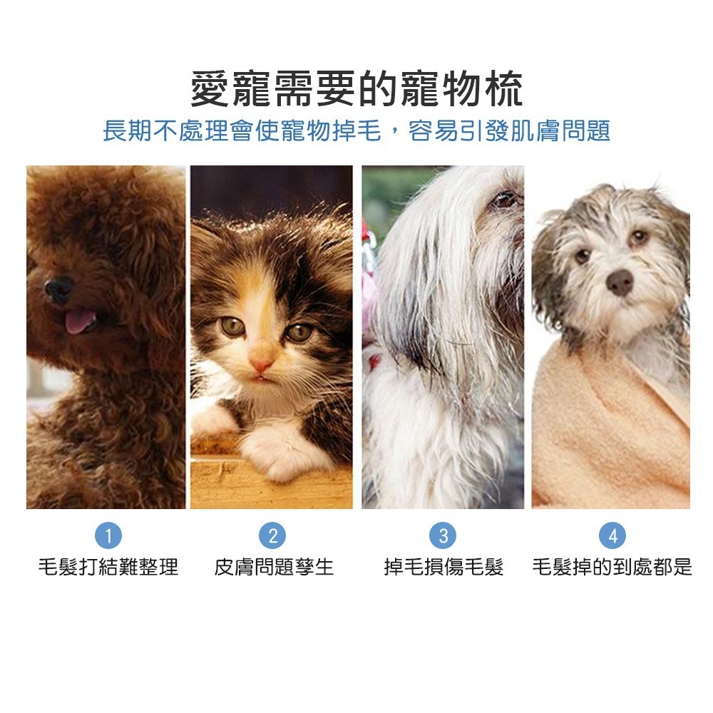 寵物梳子 寵物梳 一鍵清毛  除毛梳 自動脫毛 寵物脫毛梳不鏽鋼針梳 寵物理毛 寵物用品 梳毛 【CW0005】-細節圖3