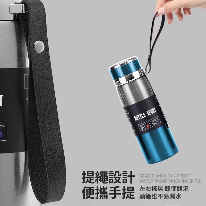 316不銹鋼保溫瓶 高質感 大容量 不鏽鋼保溫瓶 漸變色保溫杯 保溫瓶 保溫壺 保溫罐 【CC0238】-細節圖4