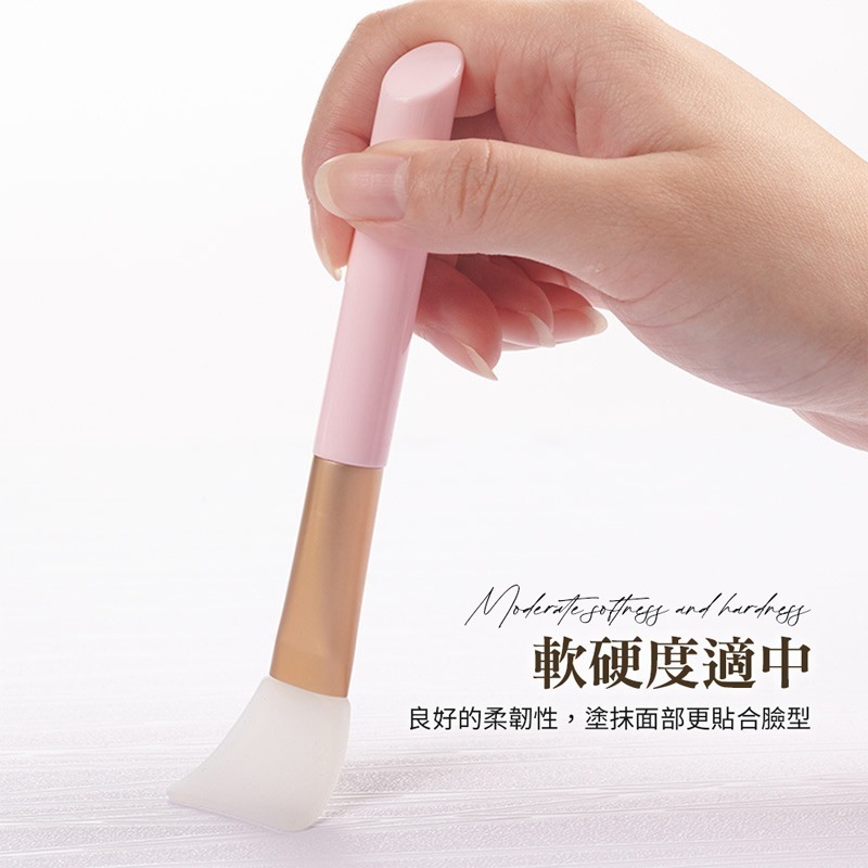矽膠面膜刷 面膜刷 美容面膜刷 矽膠刷 敷臉刷 保養用 面膜用 保養用具 護膚工具 臉部保養 面膜工具【MZ0381】-細節圖4