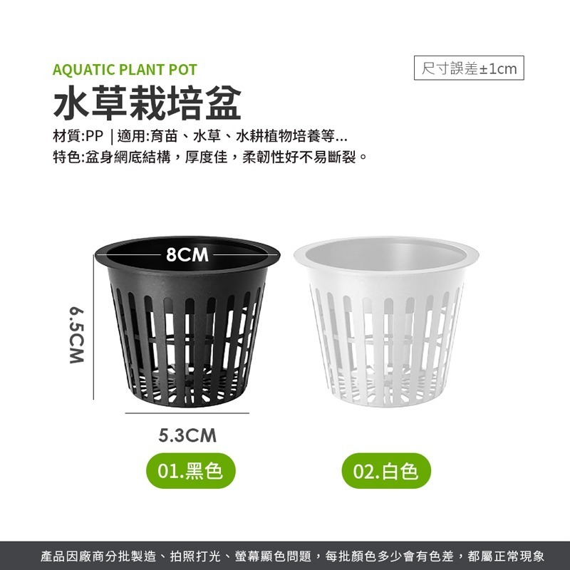水草栽培盆 水草盆 透氣盆 懶人花盆 水草栽培 多肉盆 水耕盆 育苗盆 鹿角蕨盆 蘭花盆 食蟲植物盆【HW0078】-細節圖2