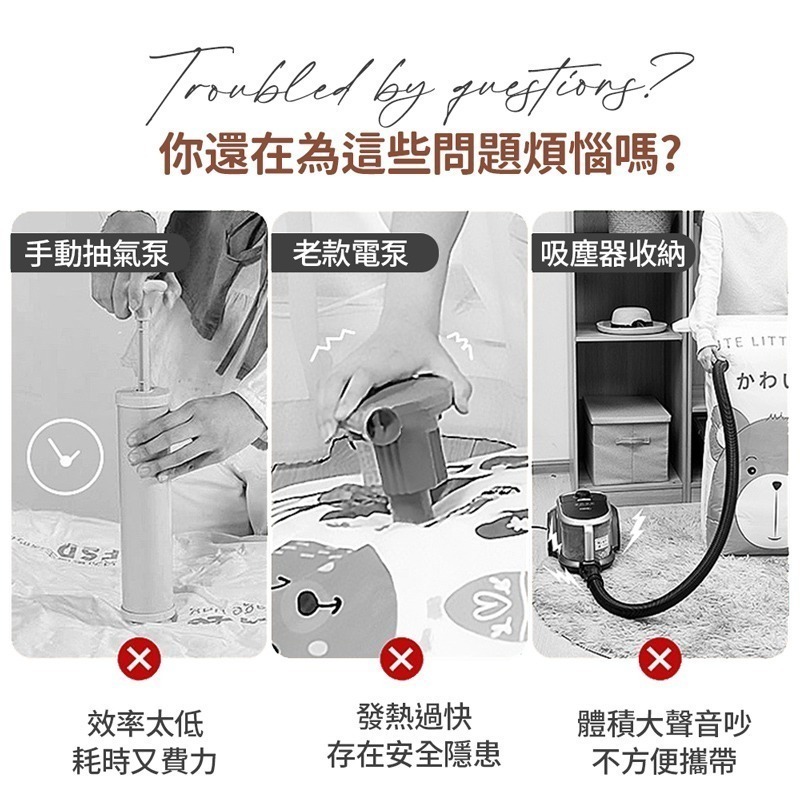 電動抽氣筒 抽氣機 真空機 壓縮機 抽氣泵 噪音小 壓縮袋抽氣機 電動抽氣機 電泵 抽真空 迷你真空機【DZ0180】-細節圖3